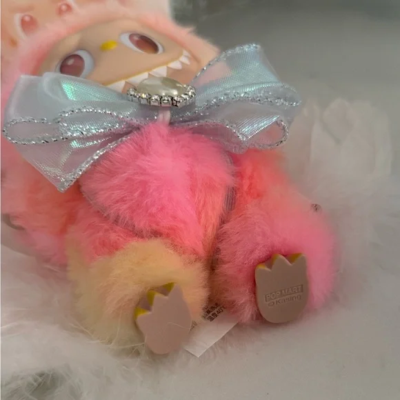 Labubu Plush Pop Mart's The BIG ENERGY series in custom outfit NIB ~ “LOYALTY” - Picture 4 of 13